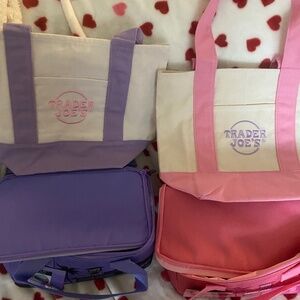 4 total Trader Joes bags